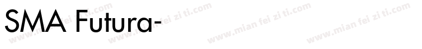 SMA Futura字体转换